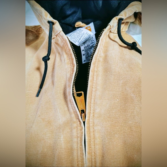 Carhartt Brown Hooded Work Jacket - Picture 7 of 11